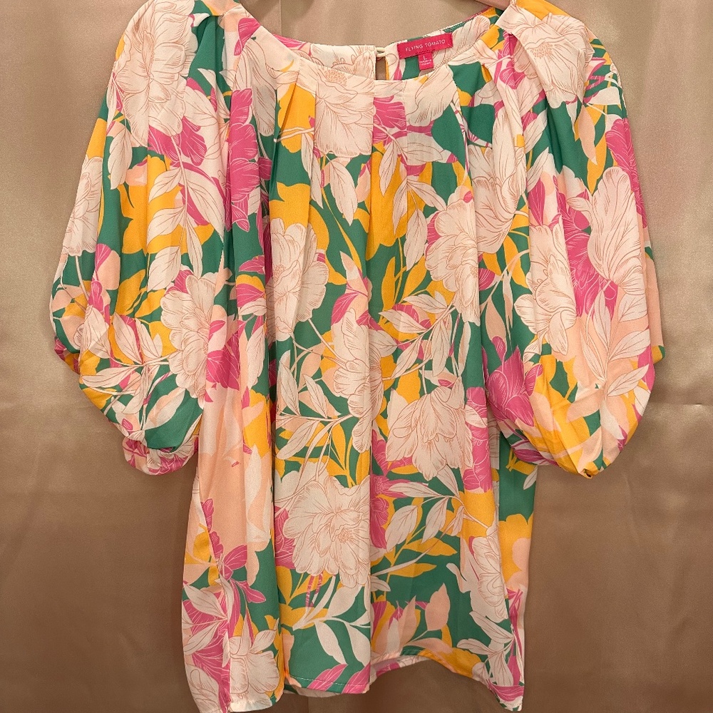 Spring Top by Flying Tomato